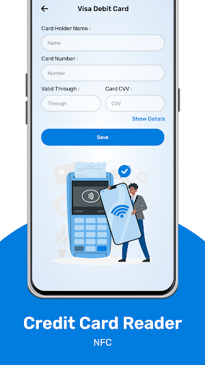 NFC Credit Card Reader Screenshot 3