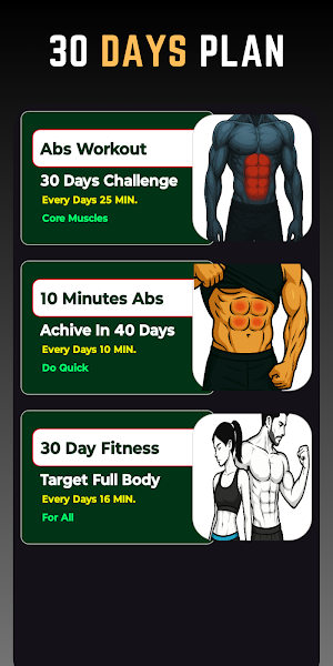 Six Pack Workout at Home Screenshot 1