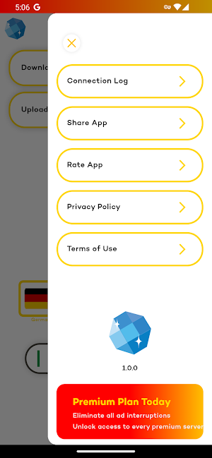 Amber VPN: Sunset Surf Safe Screenshot 3