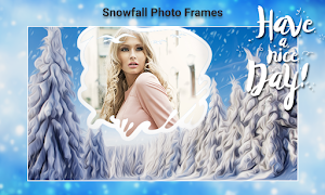 Snowfall Photo Frames Screenshot 3