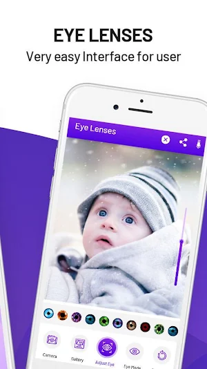 Eye Lens Changer : Photo Editor Screenshot 2