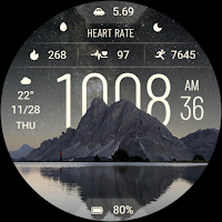 ZKin WatchFace Mountain Shadow