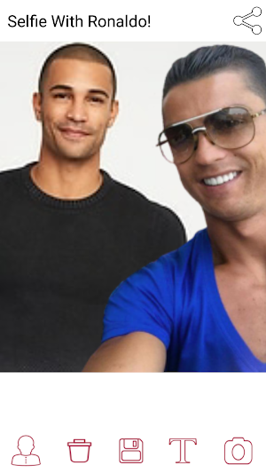 Selfie With Ronaldo! Screenshot 0