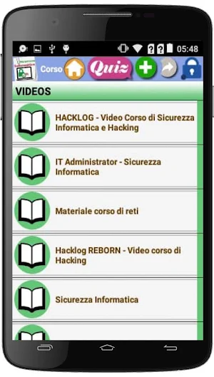 Corso di Sicurezza Informatica Screenshot 2