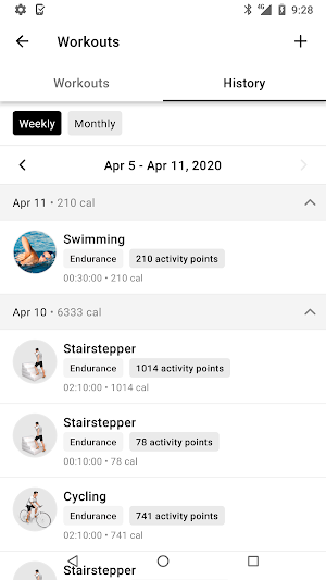 Verge Fitness Screenshot 2