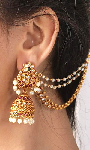 Gold Earring Designs Screenshot 0