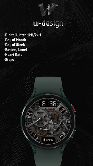 W-Design WOS100 - Watch Face Screenshot 1