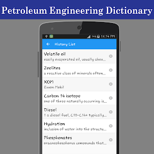 Petroleum Engineering Dict Screenshot 3