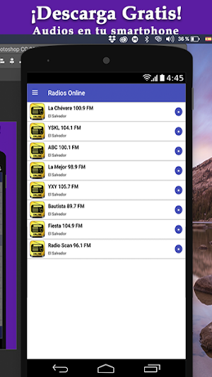 Radios del Salvador - Radio Online Screenshot 0