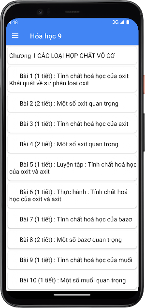 Hóa học Lớp9 Screenshot 3