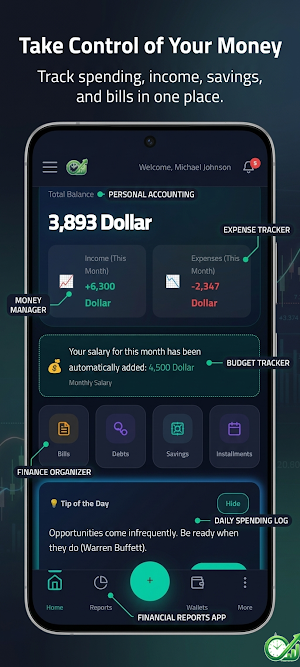 Masarif: Expense Money Manager Screenshot 1