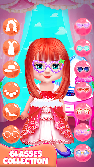 Chic Baby Girl Dress Up Games Screenshot 2