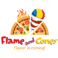Flame and Cones Pizza