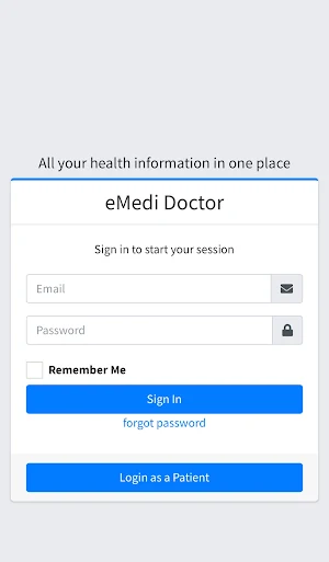eMedi Screenshot 2
