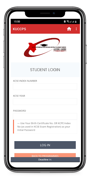 KUCCPS App Screenshot 2
