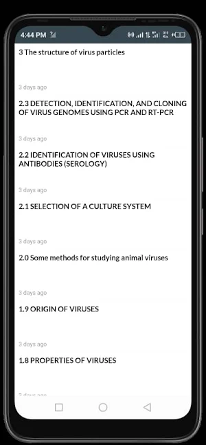 Virology Course Screenshot 2