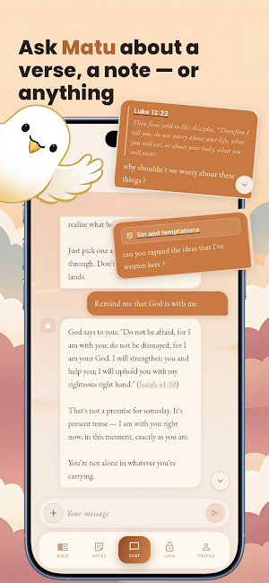 Matu: Bible & Prayer Lock Screenshot 1