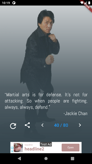 Jackie Chan Quotes Screenshot 2