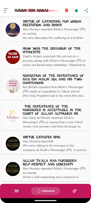 Sunan An Nasai Screenshot 1
