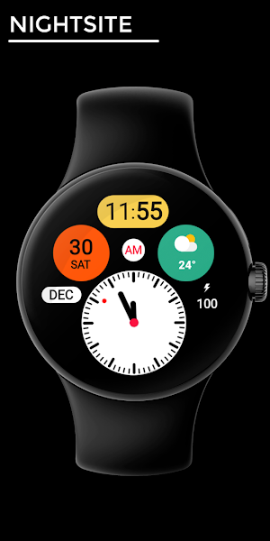 Nightsite - watch face Screenshot 0