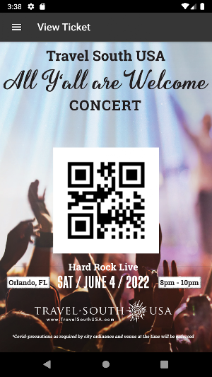 Travel South All Y'all Concert Screenshot 2