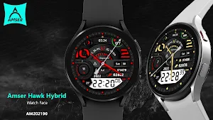 Amser Hawk Hybrid Watchface Screenshot 0