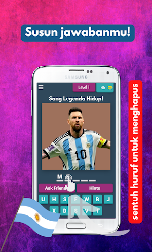 Tebak Pemain Argentina Screenshot 2
