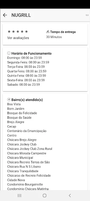 Nugrill Hamburgueria Artesanal Screenshot 2