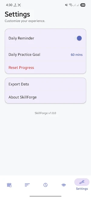 SkillForge Screenshot 2