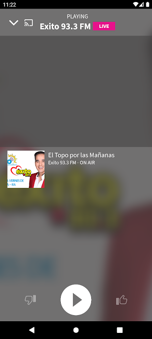 Exito 93.3 Screenshot 1