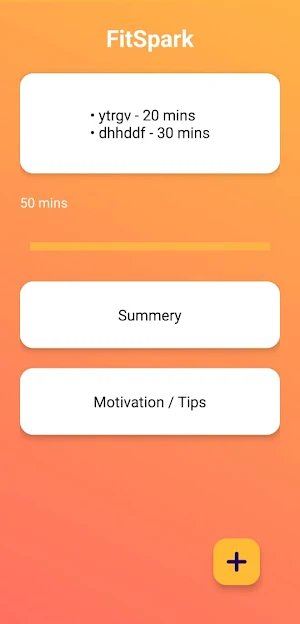 FitSpark Screenshot 1