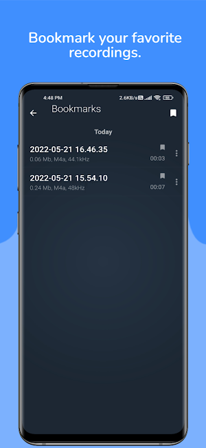 Audio Recorder Screenshot 3