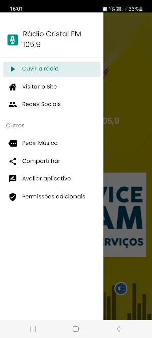 Rádio Cristal FM 105,9 Screenshot 2