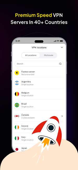 SolarVPN: Elite Security Screenshot 2