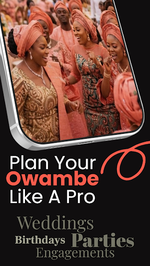 Owambe Event Planner Screenshot 0