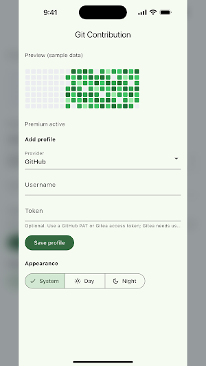 Contribution Widget Screenshot 0