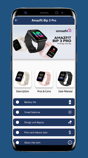 Amazfit Bip 3 Pro Guide Screenshot 1