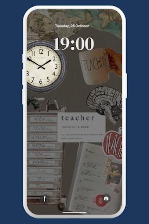 Aesthetic Teacher Wallpaper 4K Screenshot 1