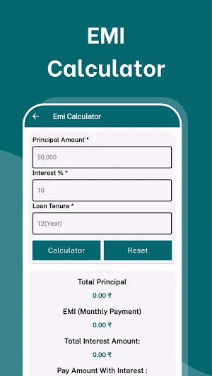 Smart Loan EMI Calculator Screenshot 1