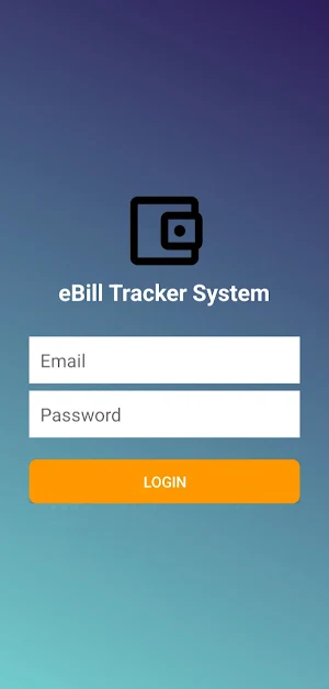 E-Bill Tracker Screenshot 0