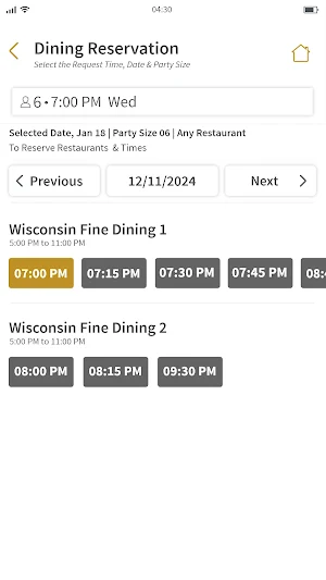 Wisconsin Club Screenshot 2