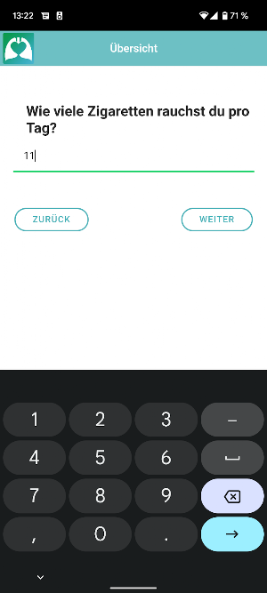 Rauchstopp Coach Screenshot 1
