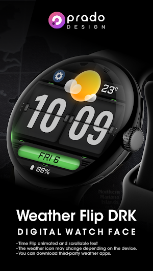 Weather Flip DRK Animated Screenshot 0