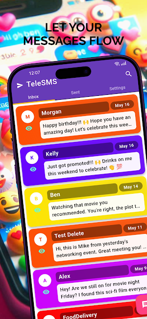 TeleSMS: Auto SMS to Telegram Screenshot 1
