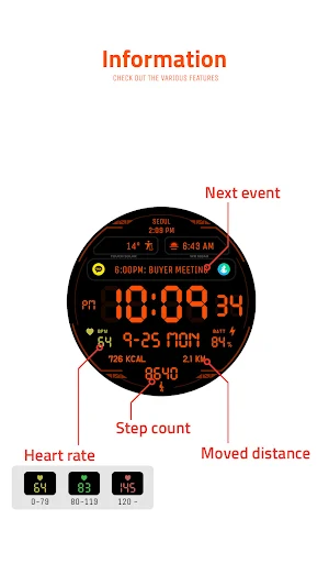 JW207 jwstudio watchface Screenshot 1