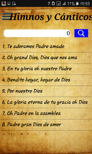 Himnos y Cánticos Screenshot 1