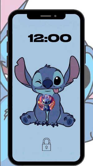 STITCH Cute Wallpaper Lilo Screenshot 2