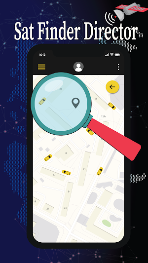 Sat finder app Screenshot 2