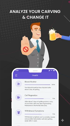 Alcohol Quit Assistant & Helper Screenshot 3