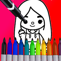 Toca Boca Coloring Book